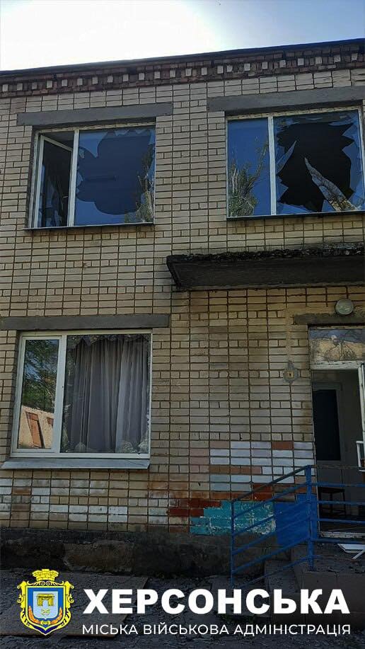 У Херсоні російські війська обстріляли дитсадок