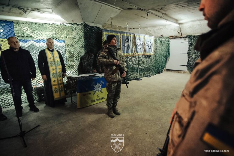 добровольцы 18-24 приняли присягу