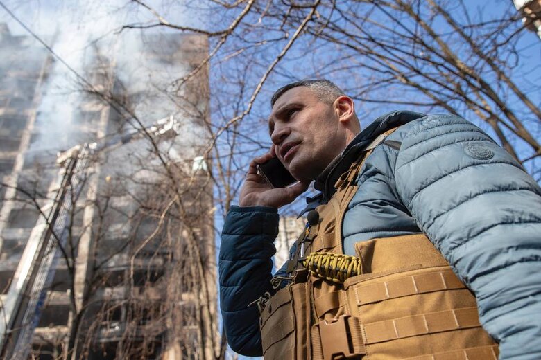 Кличко перші дні війни