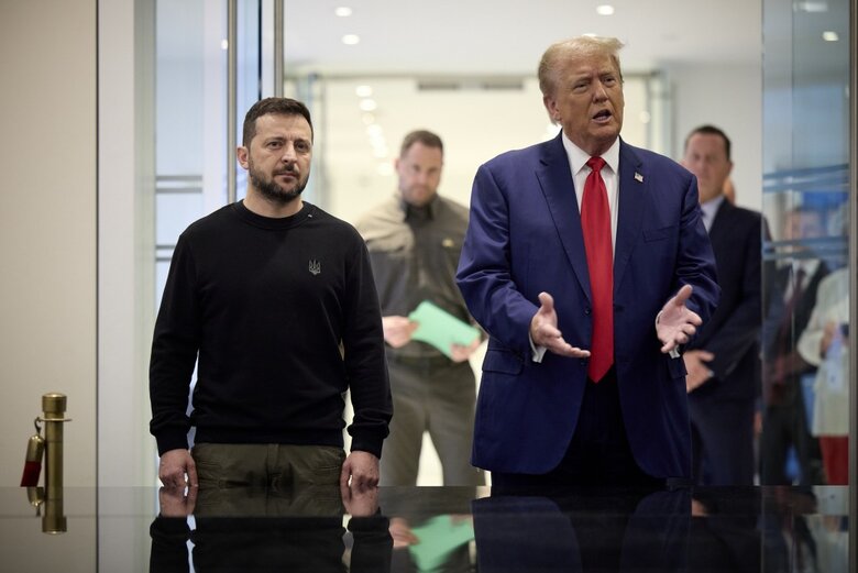 зустріч Володимира Зеленського і Дональда Трампа у Нью-Йорку