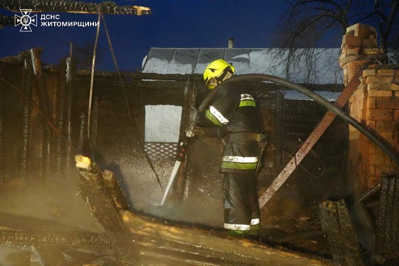 Children killed in fire in Zhytomyr region