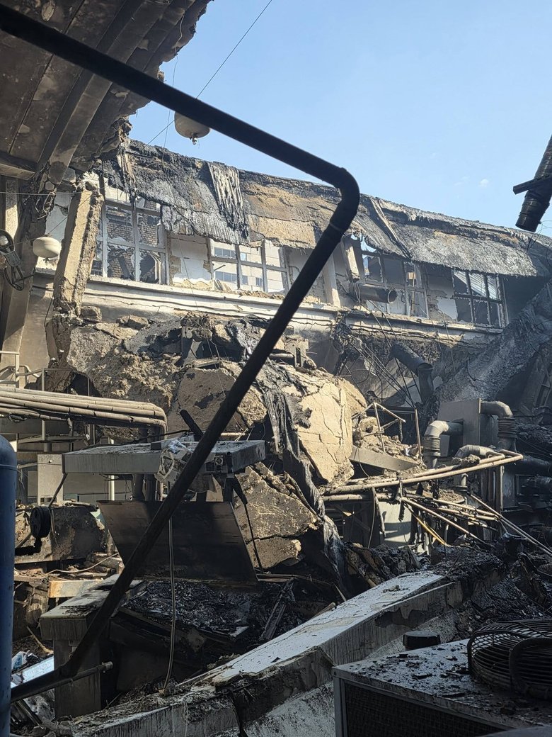 Під час атаки на Київ РФ зруйнувала одну з найбільших друкарень України