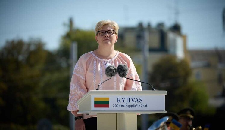 Лише Росія винна в тому, що відбувається на її території, - прем’єрка Литви Шимоніте про операцію ЗСУ на Курщині