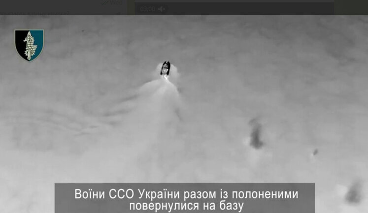 Special operations forces captured five occupiers who were drowning in Kherson region. VIDEO