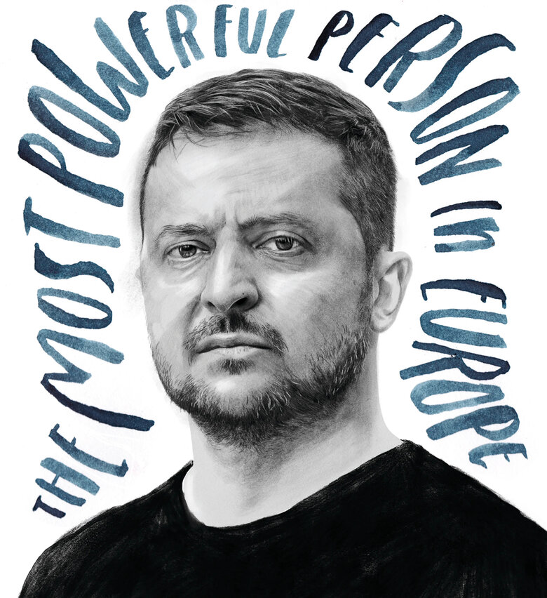 У 2022 році Politico визнало Зеленського найвпливовішою людиною Європи, Путіна - невдахою року 01