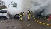 удар по АЗС біля Звягеля