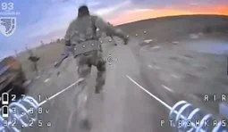 Drone catches up with occupier