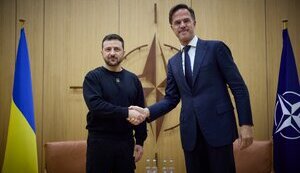 Володимир Зеленський та Маркус Рютте