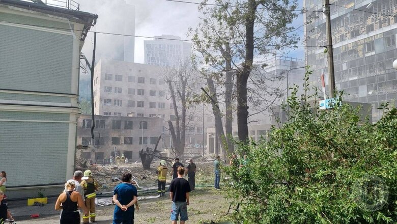 Наслідки ракетного удару по Києву 8 липня 2024 року