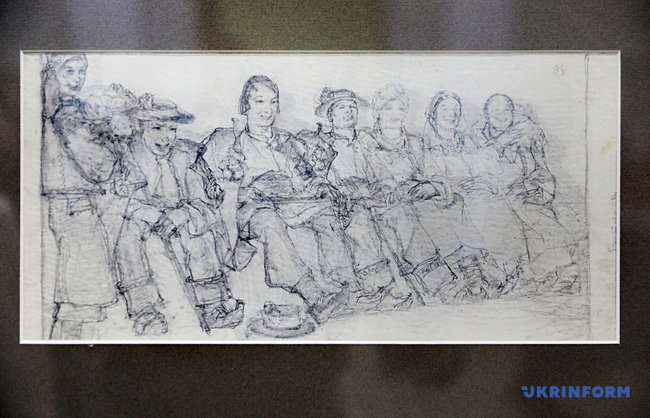 Художественный музей получил от меценатов 222 графические работы Кричевского 02