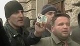 Львовским "свободовцам" надавали по шее за призывы "Федорович, бей козлов!" ВИДЕО.
