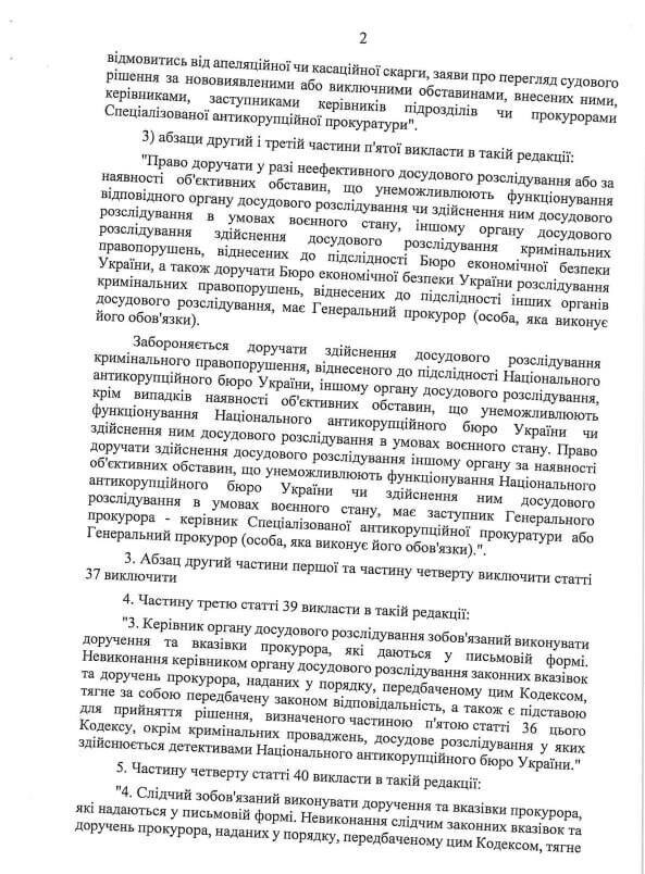 Ініційований Зеленським законопроєкт щодо НАБУ та САП