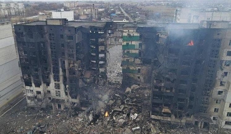 Borodyanka after de-occupation: scale of destruction is impressive. VIDEO