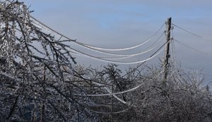 ЛЕП на Миколаївщині вкрилися льодом. В області - аварійні відключення
