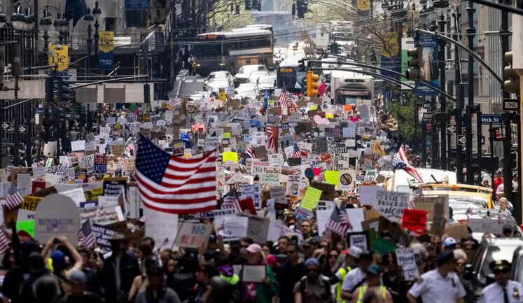 В США відбулися масштабні протести проти політики Трампа. ФОТОрепортаж