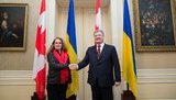 Порошенко о встрече с Пейетт: "Это - свидетельство интенсивности политического диалога между нашими государствами"
