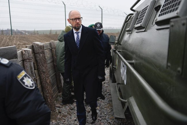 Yatseniuk has won two court cases on the wall with Russia 02