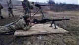 Соревнования на лучший расчет пулемета ДШК прошли на Донетчине, - штаб АТО. ФОТОрепортаж
