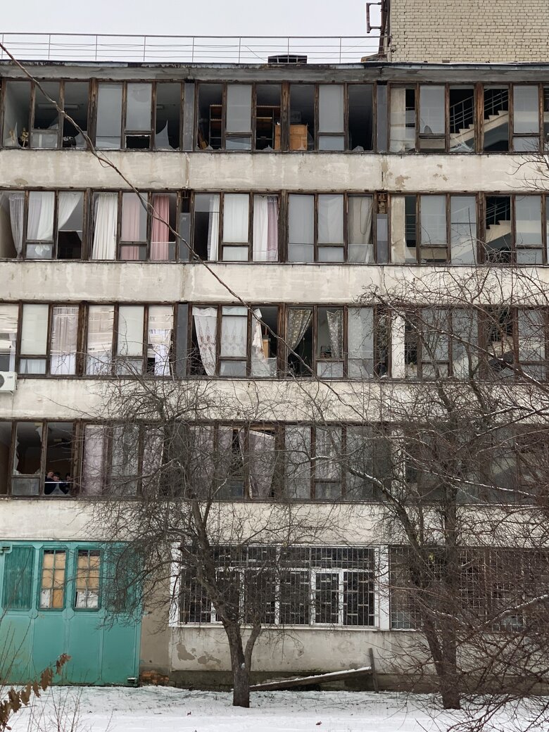 Унаслідок ракетного удару 10 січня було пошкоджено 12 будівель Харківського політеху 03