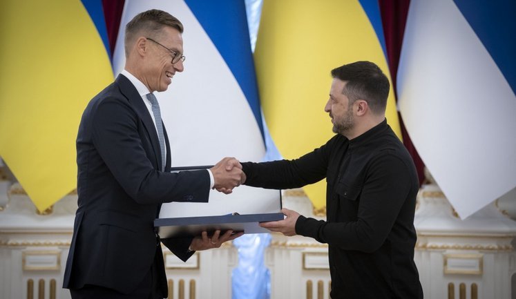 Зеленский наградил Стубба орденом Ярослава Мудрого. ФОТОРЕПОРТАЖ
