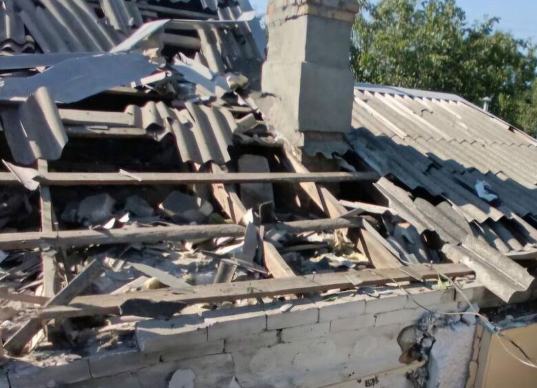 Shelling of the Nikopol region on 19 August