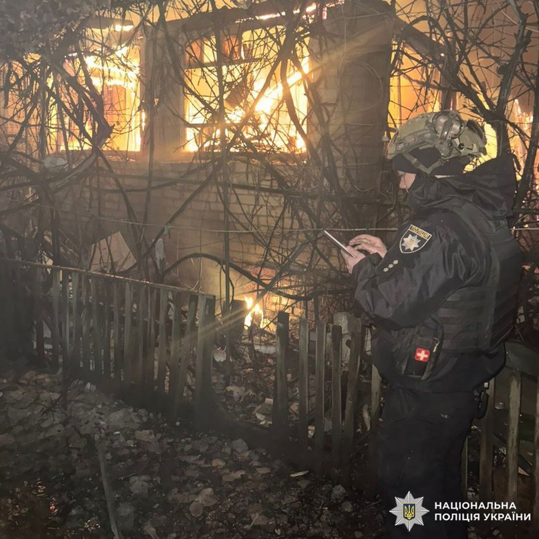 Enemy strikes in the Kharkiv region: one man injured, infrastructure damaged