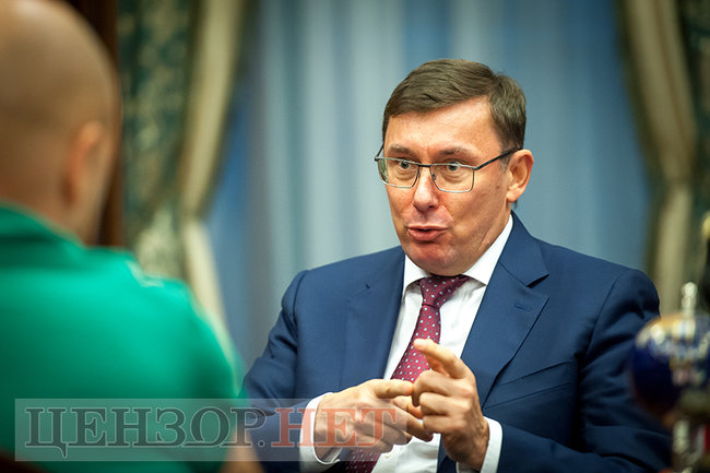 Генпрокурор Юрий Луценко: При любом исходе выборов я имею намерение перейти в украинскую политику 13