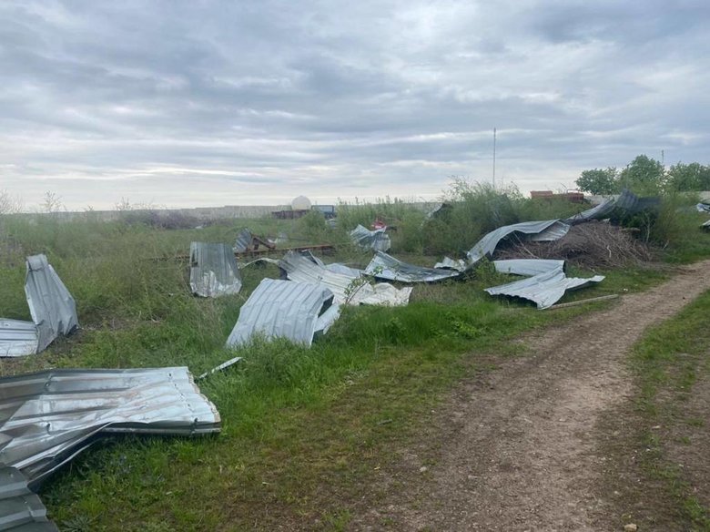 В Днепропетровской области россияне попали ракетой в пустые склады, - ОВА 03