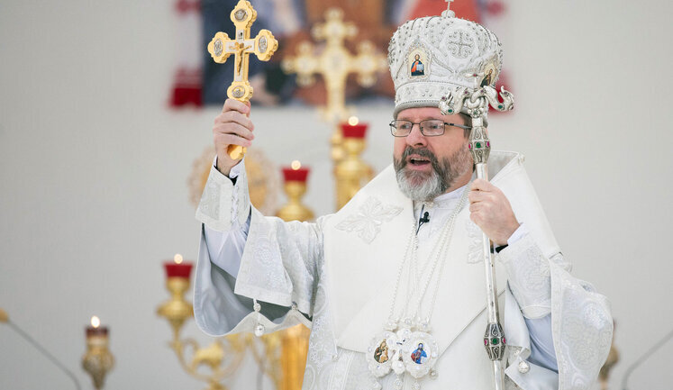 Глава УГКЦ Святослав привітав українців із Великоднем: "Нехай Пасхальна радість завітає нині до всіх тих, хто плаче". ВIДЕО