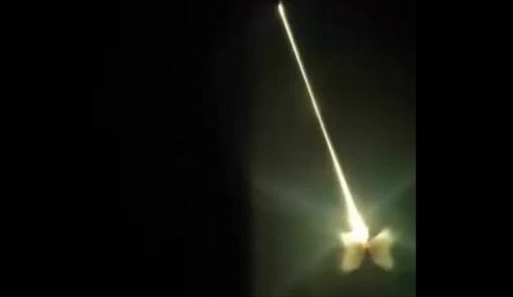 Момент знищення російського ударного дрона "Shahed-136" на півдні України. ВIДЕО
