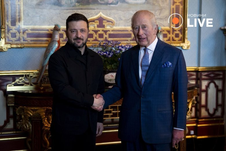 Володимир Зеленський зустрівся з Чарльзом ІІІ