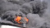 РФ ударила по складах у Запоріжжі: спалахнула пожежа. ФОТО
