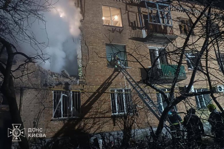 Атака на Киев 28 ноября: один погибший и 11 пострадавших, масштабные пожары в районах столицы