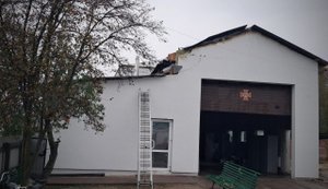 Shelling of Chernihiv region: railway infrastructure and energy facility attacked in Nizhyn, oil depot in Pryluky, and fire station in Semenivka. Fires raged. PHOTOS