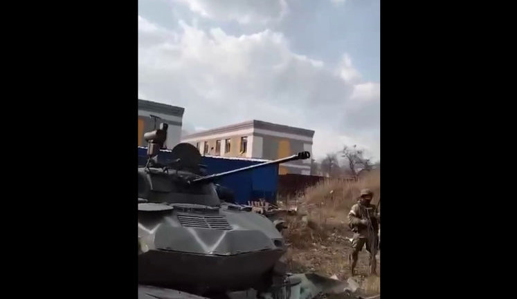 Українська артилерія вщент розгромила "групу V" російських військових у Бучі. ВIДЕО