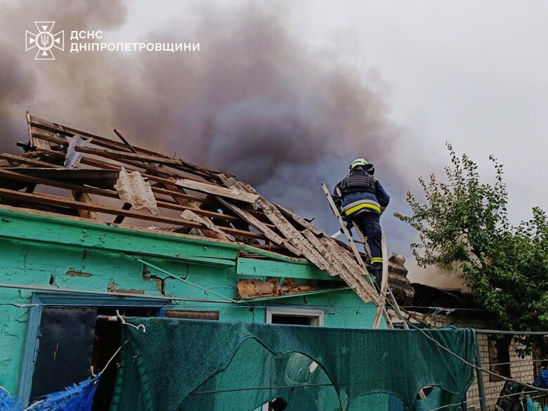 Удар по Кам'янському району Дніпропетровщини Наслідки