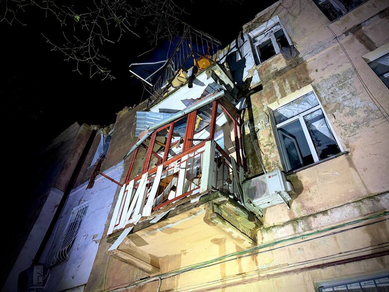Наслідки удару по Одесі