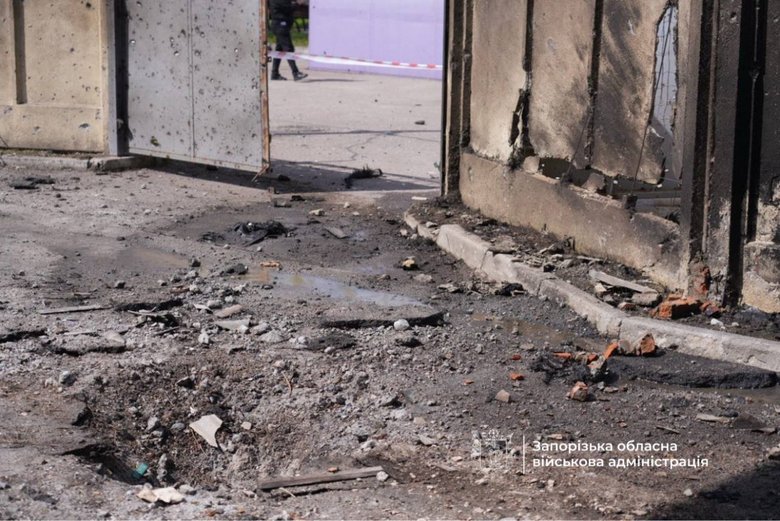 Удар РФ по Запоріжжю