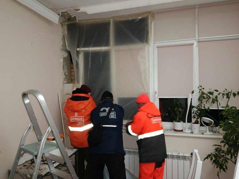 Наслідки удару по Одесі