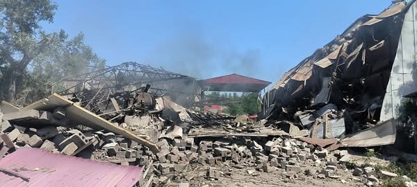 Обстрел Константиновки 28 июля