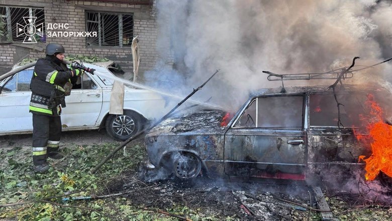 Обстріл Запоріжжя