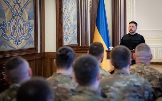 Зеленський зустрівся з воїнами СБУ та відзначив державними нагородами з нагоди професійного свята