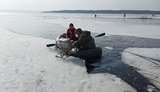 Шістьох рибалок віднесло на крижині в Київській області, - ДСНС. ВІДЕО+ФОТОрепортаж