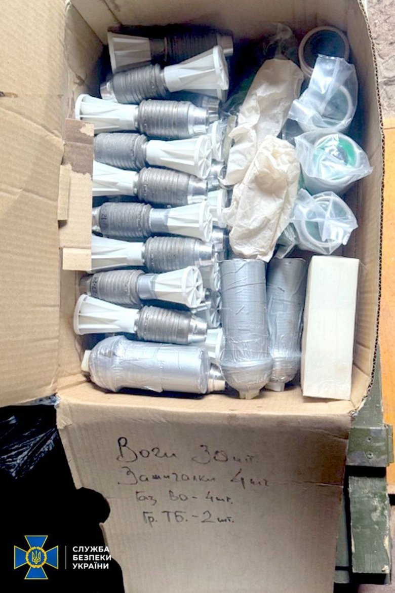 Російський командир наказав використовувати хімічні гранати — СБУ