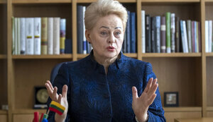 Process of Ukraine’s accession to NATO should begin now, without waiting for end of war, - ex-president of Lithuania Grybauskaitė