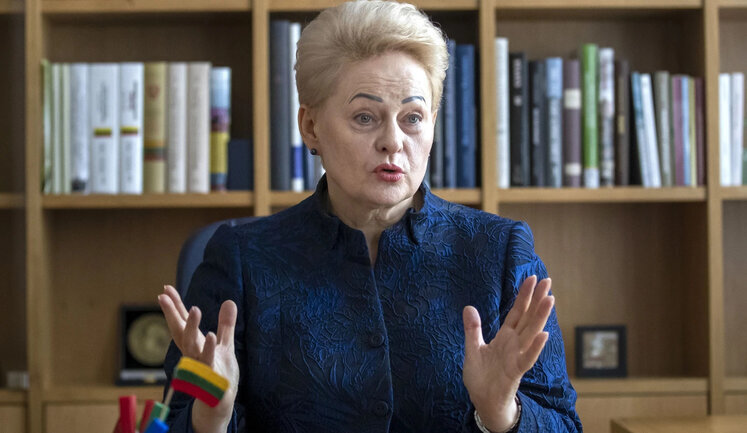 Process of Ukraine’s accession to NATO should begin now, without waiting for end of war, - ex-president of Lithuania Grybauskaitė