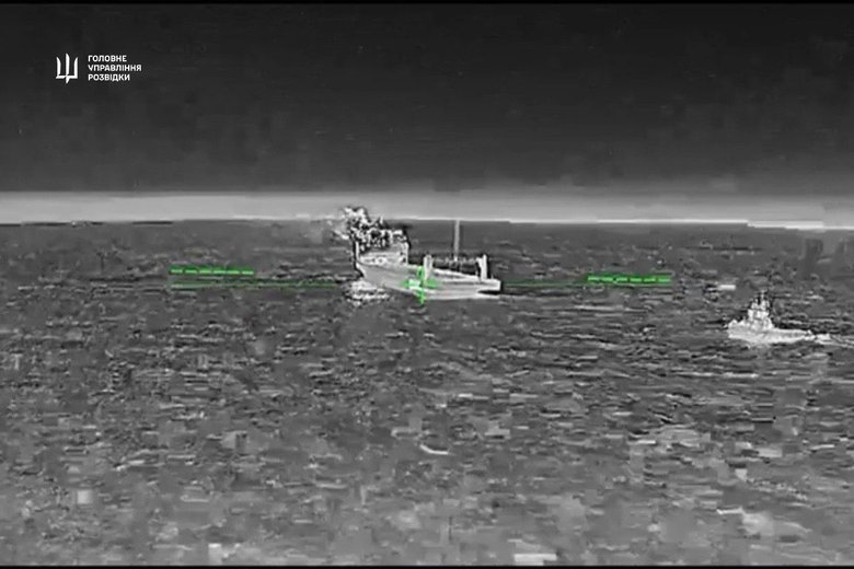 удар по кораблям РФ