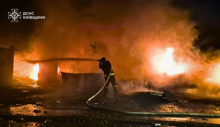 Consequences of enemy shelling of Kyiv region: person was rescued from under rubble. VIDEO+PHOTOS