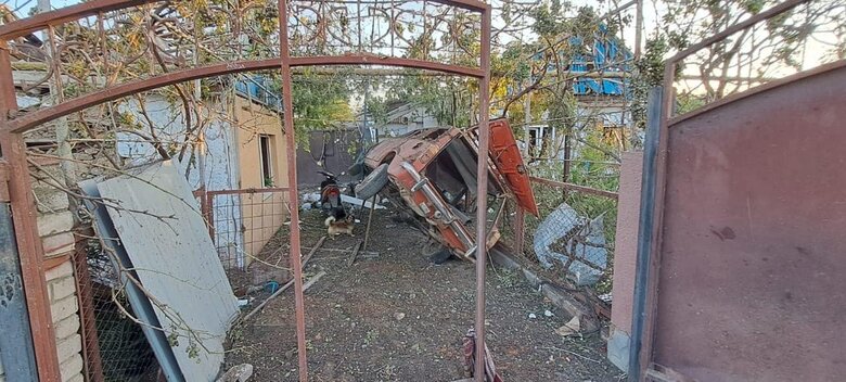 Наслідки ворожих обстрілів Херсонщини 03