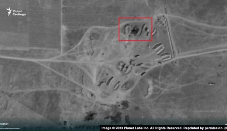 Confirmation of defeat of Russian S-400 "Triumph" near occupied Yevpatoria. PHOTO